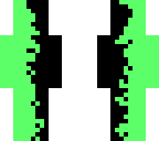 black and green