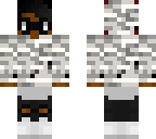black and white camo