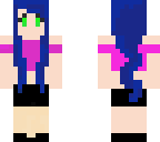 blue girl