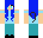 blue monkey girl