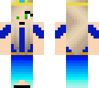 blue umbre princess