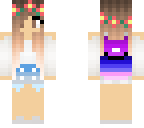 cute flower crown girl