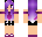 cute violet girl