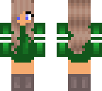 green dress