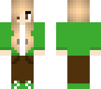 green hoodie girl reuploaded