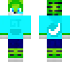 green tiger with clothes