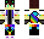 panda rainbow boy fox