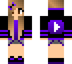 purple youtube girl