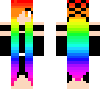 rainbow girl