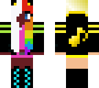 rainbow girl