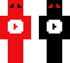 youtube black red white