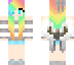 angel winged rainbow girl
