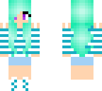 another blue girl