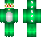 blu's gren dino man