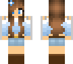 blue girl
