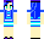 blue girl