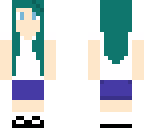 blue girl
