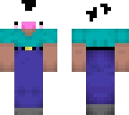 derpy steve with take on take off cow mask