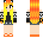 flame cat 3 pixel arm