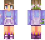 flowers and overalls