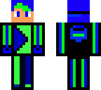 green and blue youtube dude