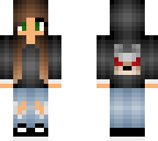 hoodie skin wolf 