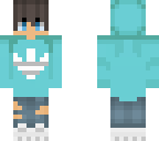 light blue tropical boy