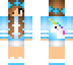 my unicorn outfit skin