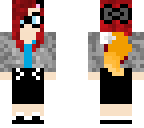 red haired fox girl