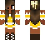 adorable yellow waiter