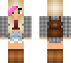 blonde and pink