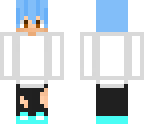 blue hair