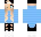 blue sweat girl