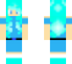 cute blue girl