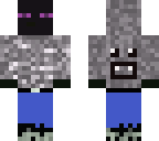 enderman  in a hoddie