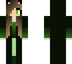 green slytherin girl