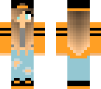 orange tomboy girl