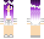 purple hair girl