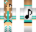 teal girl