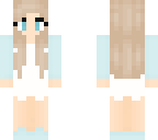 aqua and white