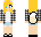 awesomekellygirl's wolf girl skin