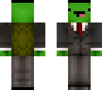 backwards turtle in a suit