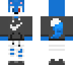 blue and red fox