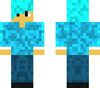 cyan hair guy