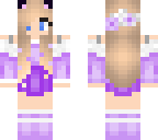 kawaii purple girl