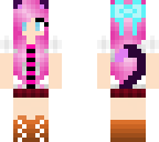 pink cat girl