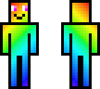 rainbow dude | Minecraft Skin