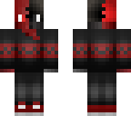 red and black