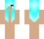 teal hair base