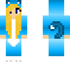 blue cat girl